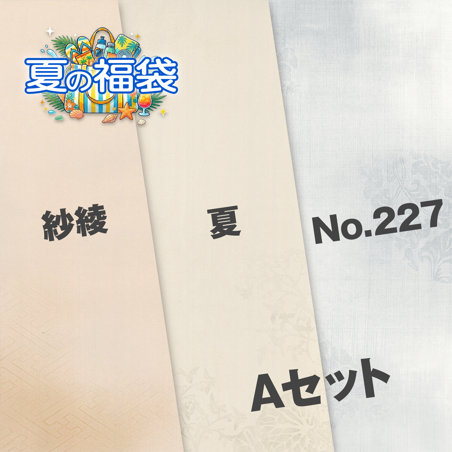 Aセット（紗綾・夏・No.227）